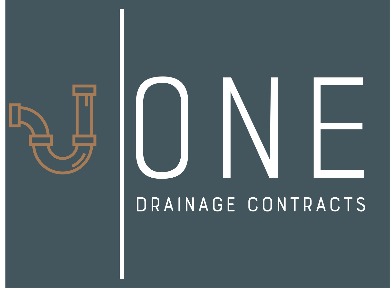 ONE | Drainage Contracts Logo